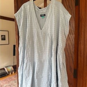 Anthropologie Maeve Blue Dress